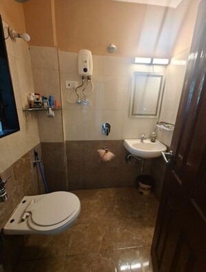 Attached Bathroom in 2 BHK Apartment at Atul Blue Orbit, Malad West – for Rent