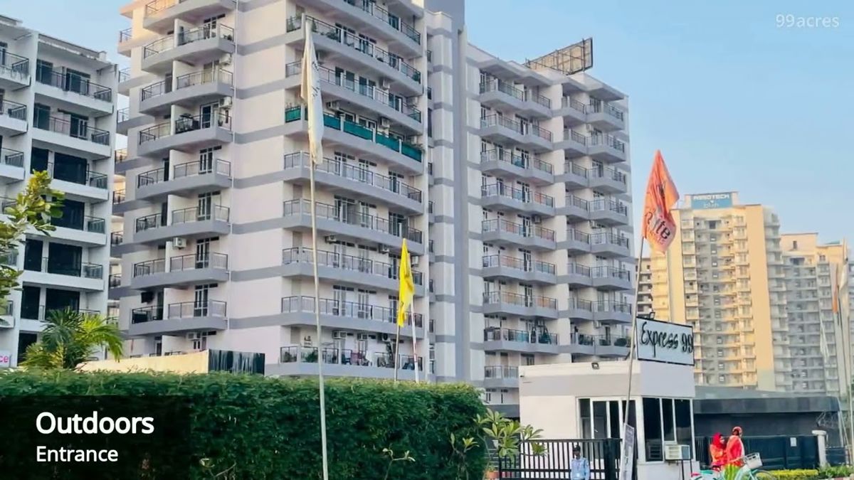 2 BHK + Study Room 1300 Sq.Ft. Apartment in Cosmos Express 99