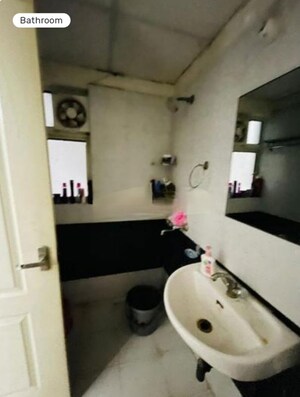 Bathroom in 3 BHK Apartment at Rishita Manhattan, Gomti Nagar – for Rent
