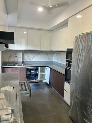 Kitchen in 5 BHK Apartment at DLF Square, Sector 25 – for Sale