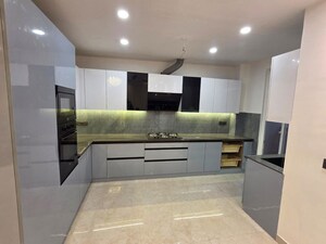 Kitchen in 3 BHK Builder Floor at Sector 63a – for Sale