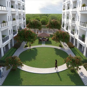 Balcony in 3.5 BHK Builder Floor at Meffier Golden Park, Sohna Sector 4 – for Sale