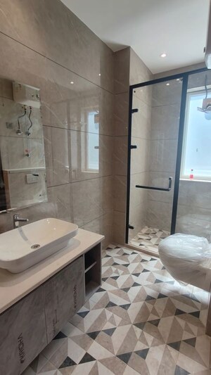 Bathroom in 4 BHK Builder Floor at Sector 63a – for Sale