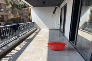 Staircase in 4 BHK Builder Floor at Chattarpur – for Sale