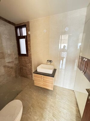 Bathroom in 4 BHK Builder Floor at Sector 21c – for Rent