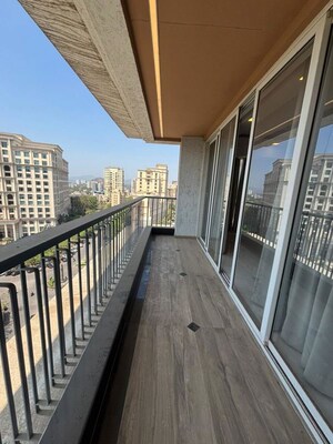 Balcony in 4 BHK Apartment at NSG Chittaranjan Tower, Powai – for Sale