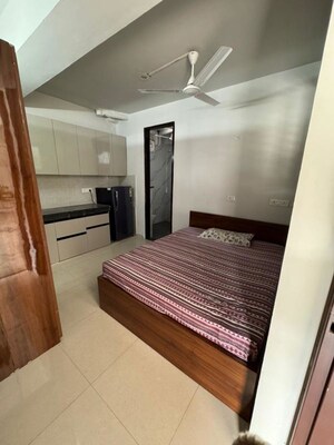 Bedroom in 1 BHK Builder Floor at Kohli One Malibu Town, Sector 47 – for Rent