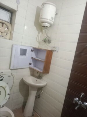 Bathroom in 1 BHK Builder Floor at Kohli One Malibu Town, Sector 47 – for Rent