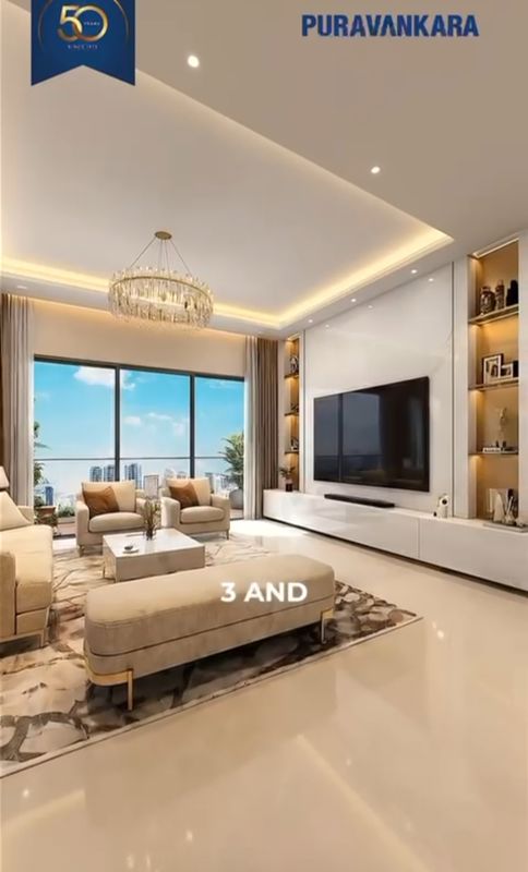 3 BHK 1067 Sq.Ft. Apartment in Purva Estrella