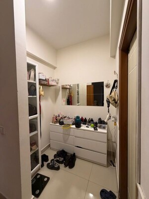 Bathroom in 2 BHK Apartment at Cubbon Terraces, Infantry Road – for Rent