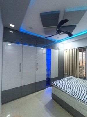 Bedroom in 2 BHK Apartment at Raj Heramba Venkatesh Imperia, Tathawade – for Rent