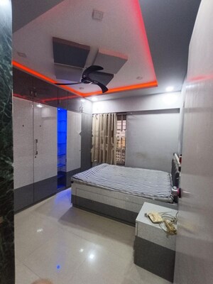 Bedroom in 2 BHK Apartment at Raj Heramba Venkatesh Imperia, Tathawade – for Rent