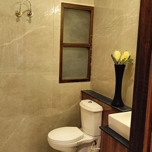 Bathroom in 3 BHK Builder Floor at North Mullanpur – for Sale