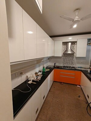 Kitchen in 3 BHK Builder Floor at Safdarjung Enclave – for Rent