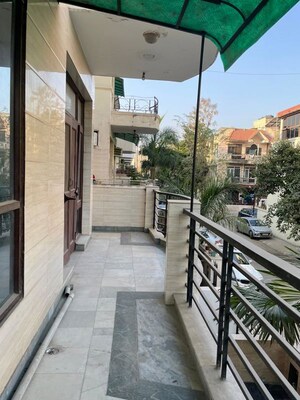 Balcony in 3 BHK Builder Floor at Sector 51 – for Rent