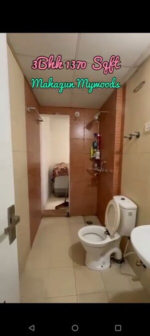 Bathroom in 3 BHK Apartment at Mahagun My Woods, Sector 16c Greater Noida – for Sale