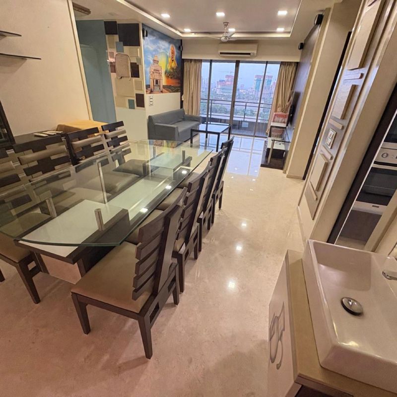 3 BHK + Servant Room,Extra Room 1773 Sq.Ft. Apartment in Wadhwa The Address Boulevard
