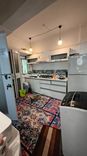 Kitchen in 1 BHK Apartment at Sky Heaven, Versova – for Rent
