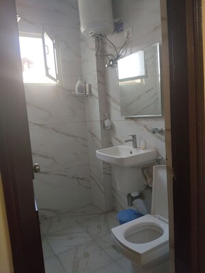 Bathroom in 2 BHK Builder Floor at Neb Sarai – for Rent