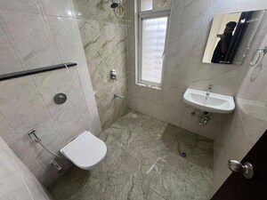 Bathroom in 3 BHK Apartment at Mantra Insignia, Mundhwa – for Rent