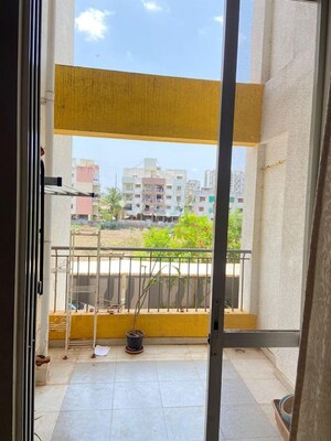 Building Lobby in 2 BHK Apartment at Equilife Homes Phase II, Mahalunge Ingale – for Rent