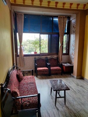 Living Room in 1 BHK Apartment at Neelkamal CHS Lower Parel, Lower Parel – for Rent