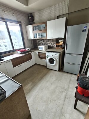 Kitchen in 3 BHK Apartment at Bandra West – for Rent