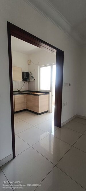Kitchen in 2 BHK Apartment at Puravankara Palm Beach, Hennur – for Rent