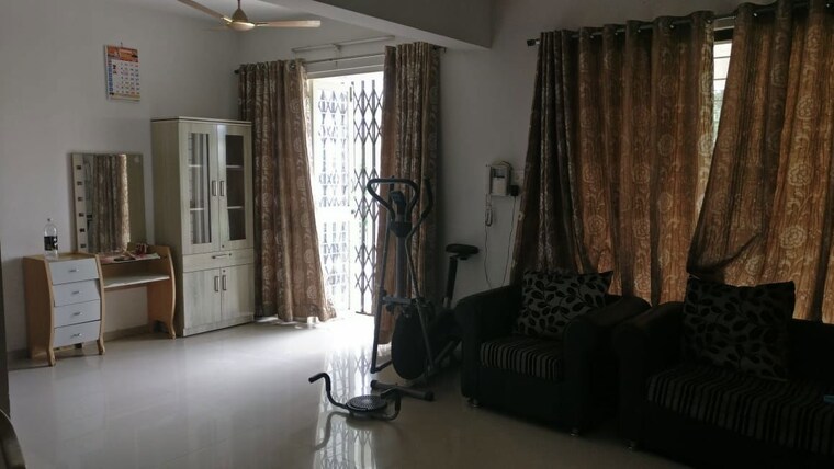 Living Room, pimple nilakh 3 Bedroom 1500 Sq.Ft. Apartment In Pimple Nilakh Pune 10184888