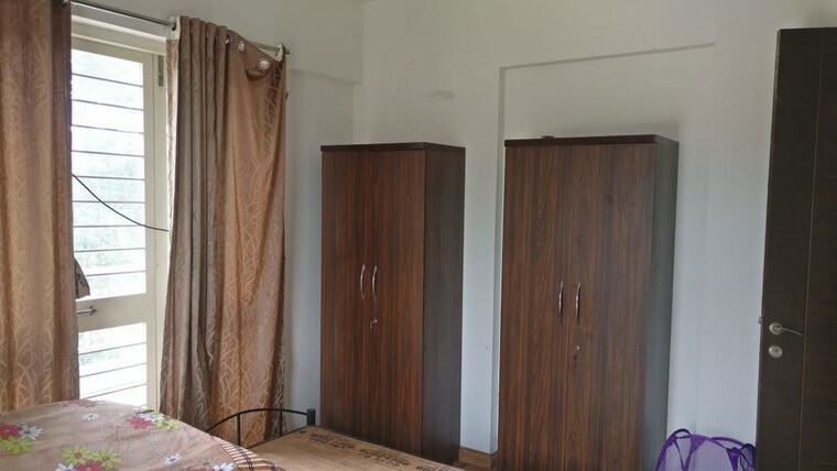 Bedroom, pimple nilakh 3 Bedroom 1500 Sq.Ft. Apartment In Pimple Nilakh Pune 10184888