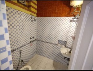 Bathroom in 1 BHK Builder Floor at Kalkaji – for Rent