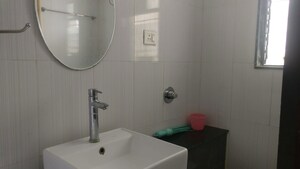 Bathroom in 3 BHK Apartment at Vishal Nagar – for Rent