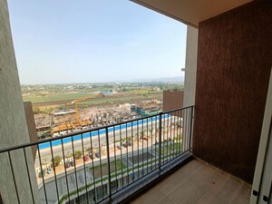 Balcony in 2 BHK Apartment at Godrej Boulevard Manjri, Manjari – for Rent