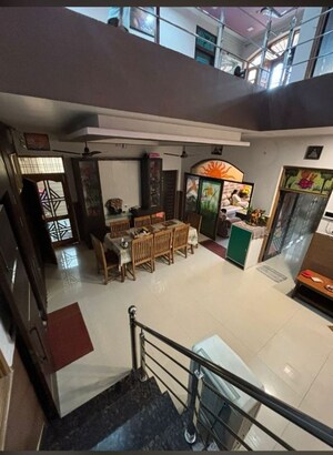 Stairs in 6 BHK Independent House at South City – for Sale