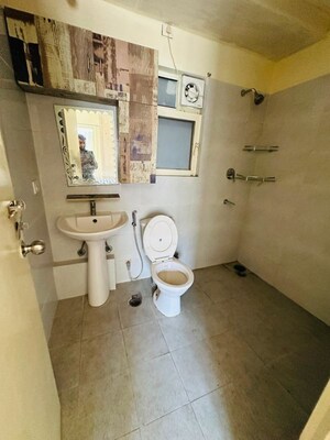 Bathroom in 3.5 BHK Builder Floor at Puri Aman Vilas, Sector 89 – for Rent