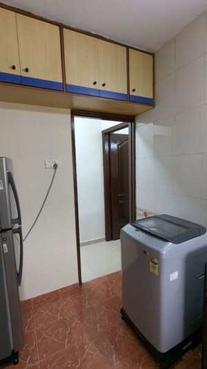 Kitchen in 2 BHK Apartment at Dedhia Palatial Height, Powai – for Rent