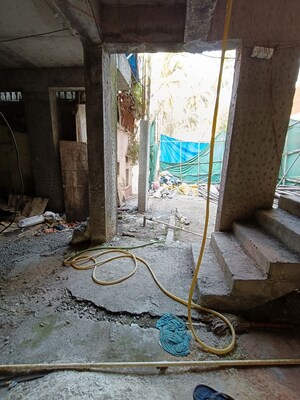 Bathroom in 1 BHK Apartment at Ganga Darshan CHS, Versova – for Rent