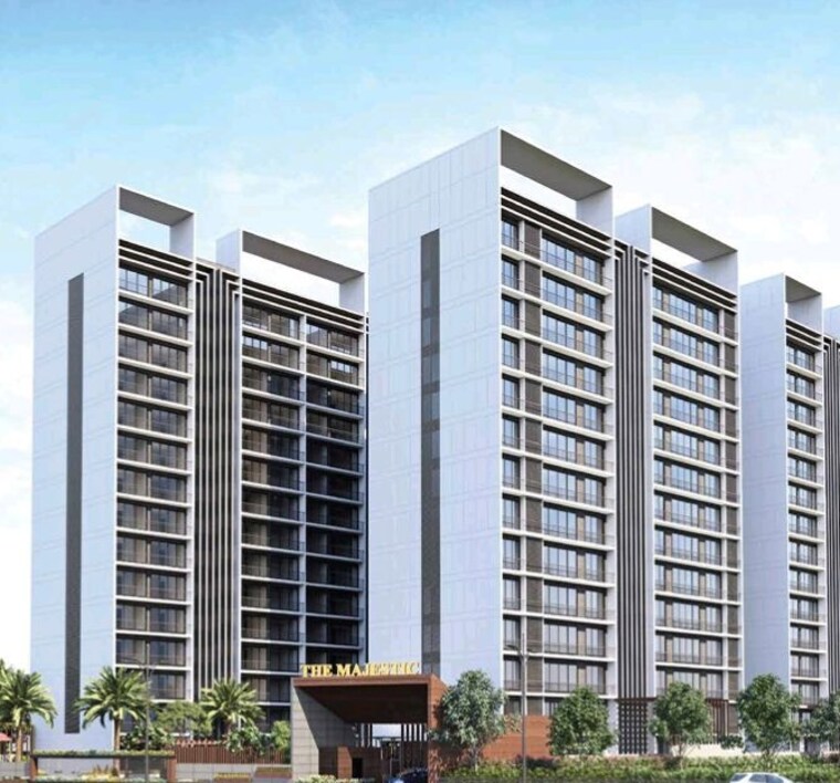 Exterior View, althan 3 Bedroom 1906 Sq.Ft. Apartment In Althan Surat 10185171