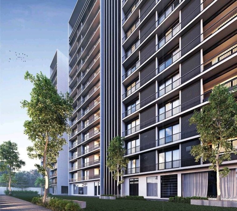 Exterior View, althan 3 Bedroom 1906 Sq.Ft. Apartment In Althan Surat 10185171