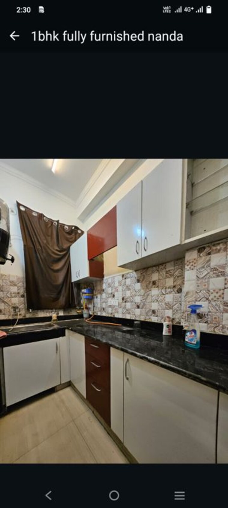 Kitchen, chattarpur 1 Bedroom 800 Sq.Ft. Builder Floor In Chattarpur Delhi 10185174