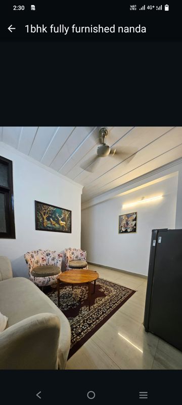1 BHK Builder Floor For Rent in Chattarpur