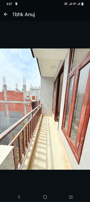 Balcony in 1 BHK Builder Floor at Chattarpur – for Rent