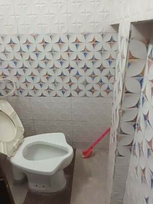 Bathroom in 2 BHK Apartment at Wadgaon Sheri – for Rent