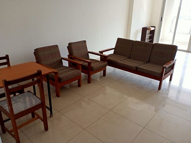 Living Room, kumar-parc-residences 3 Bedroom 1100 Sq.Ft. Apartment In Hadapsar Pune 10185346