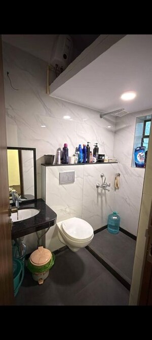 Bathroom in 3 BHK Apartment at Andheri West – for Rent
