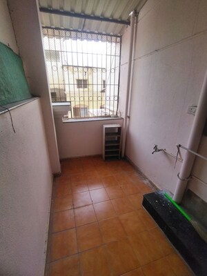 Balcony in 3 BHK Apartment at Hill Mist Harmony Apartment, Kondhwa – for Sale