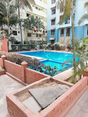 Swimming Pool in 2 BHK Apartment at Gopalan Royal Palms, Kaggadasapura – for Rent