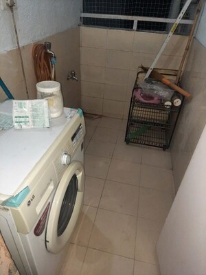 Bathroom in 2 BHK Apartment at Balewadi Plaza, Balewadi – for Rent