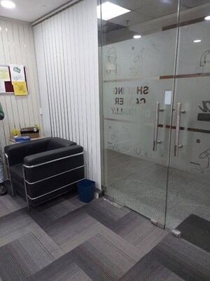 Bathroom in  Office Space at Gomti Nagar – for Rent