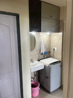 Bathroom in 2 BHK Apartment at Kumar Urban Kul Utsav, Kondhwa – for Rent